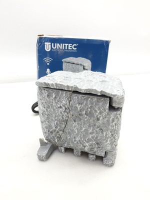 UNITEC WiFi Steckdosenverteiler fuer den Garten in Steinoptik, defekt
