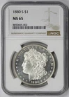 1880-S Morgan Dollar $1 MS 65 NGC
