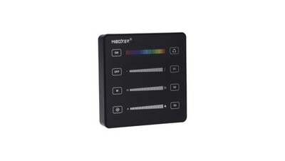 6970602185938 Panel MiLight Digital SPI RGB+CCT czarny bat sterownik cyfrowy B6 