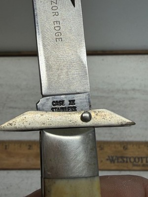 Vintage Case xx Cheetah Razor Edge 5111 1/2L SSP Pocket Knife 1976
