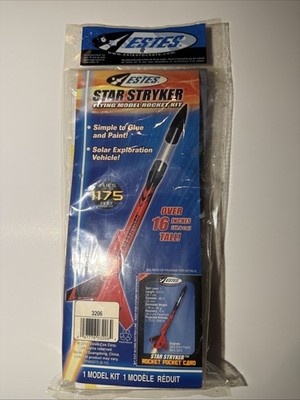Estes   Star Stryker   Flying Model Rocket    #3206   New/Sealed