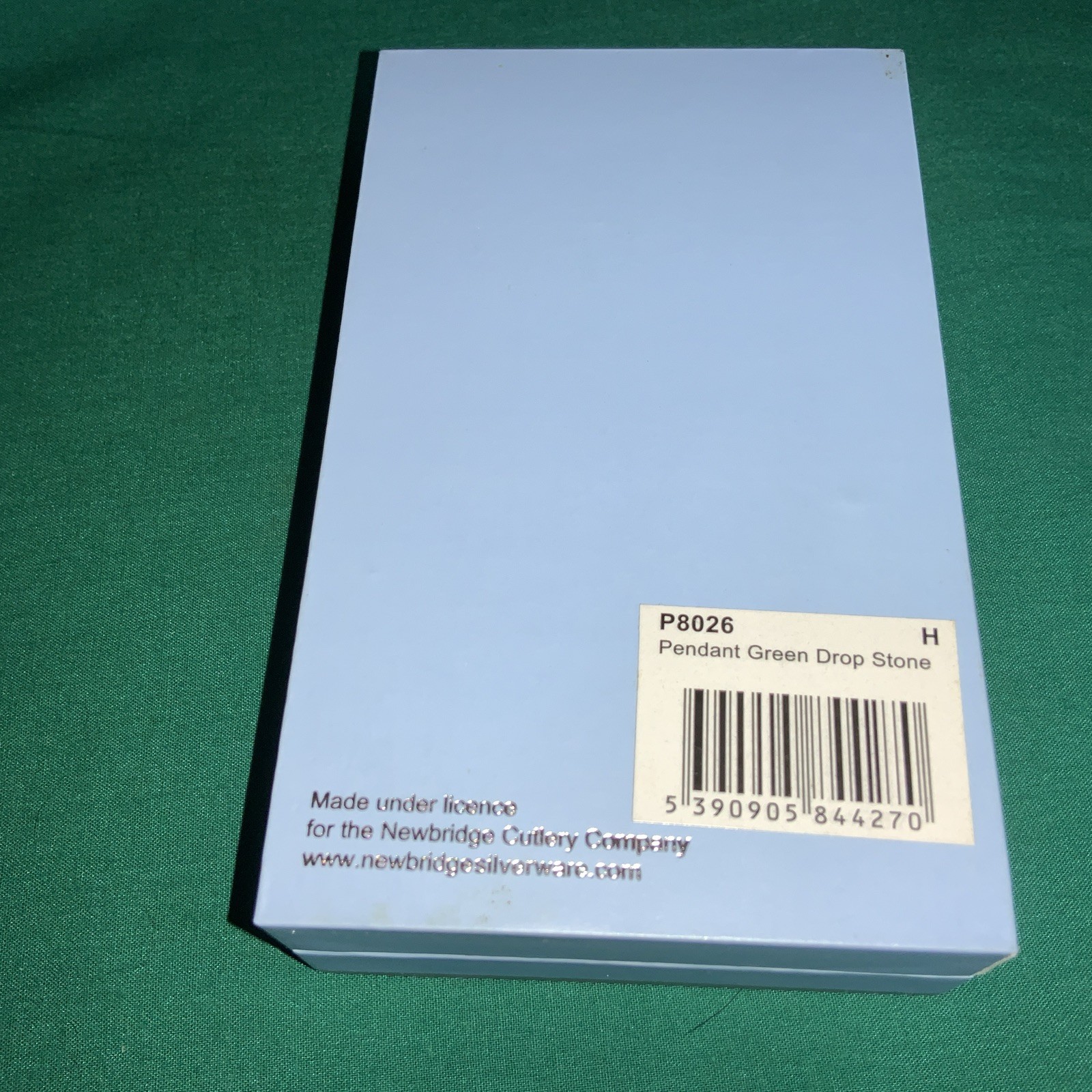 Statement Newbridge Silverware SP Blue Glass Long… - image 9