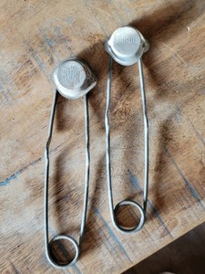 Vintage spark lighters used to ignite welding torches, Bunsen burners