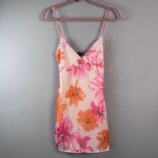 Prettylittlething Women's 2 Floral Sleeveless Mini Dress