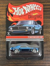 Hot Wheels 2017 Red Line Club Rlc - 70 Ford Mustang Boss 302 - Blue 11597000 Hot Wheels 2017 Red Line Club Rlc - 70 Ford Mustang Boss 302 - Blue 11597000