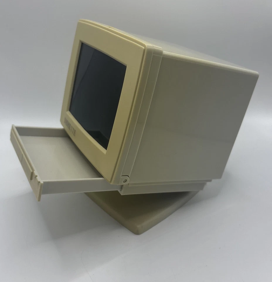 Telesys # Diskettenbox Aufbewahrungsbox 3,5" Monitor Bildschirm # 80er Vintage - Bild 4 von 4