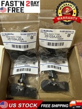 Complete Set Of 4 Oem Tpms Tire Pressure Sensors Kit 28103aj00a For Subaru Wrx