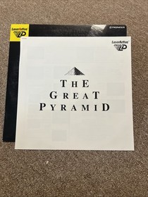 Pioneer LaserActive Mega LD The Great Pyramid Game with Manual and Box