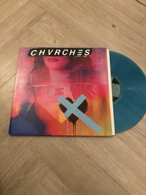 Chvrches - Love Is Dead BLUE color vinyl LP record Rare