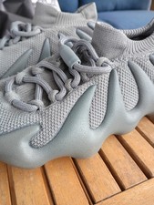 adidas Yeezy 450 Stone Marine Gray Knit Low T...