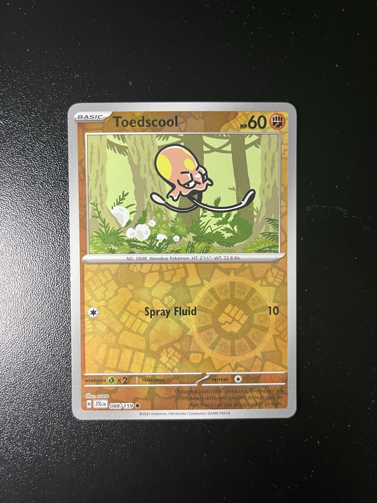 English Pokemon TCG Toedscool Common SV09: Journey Together 088/159 Near Mint