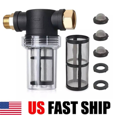 #ad #ad Garden Hose FilterSediment Filter Attachment for Pressure Washer Inlet Water $13.69