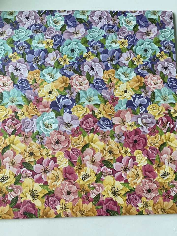 Stampin Up Hues Of Happiness 12x12 DSP - Image 2 of 3