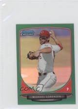 2013 Bowman Chrome Minis Green Refractor 67/75 Michael Lorenzen #61 8b5