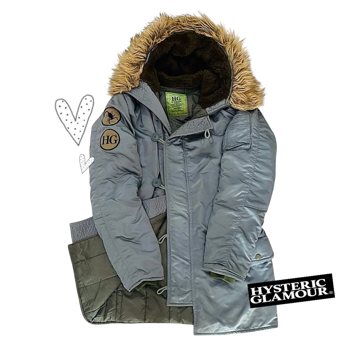 Hysteric Glamour Regular Size Coats, Jackets & Vests for Men for