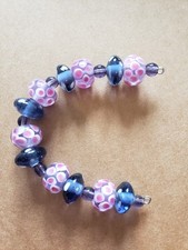 Beautiful Lampwork Glass Beads M8