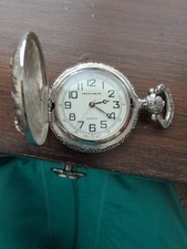 Milan Vintage Pocket Watch With Fisherman