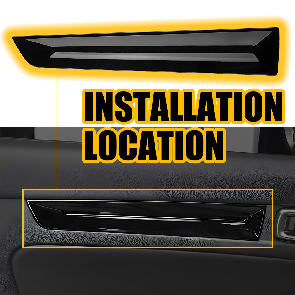 /Set Window Lift Door Lock Control Overlay Cover For Honda Civic 2022-up4-20x