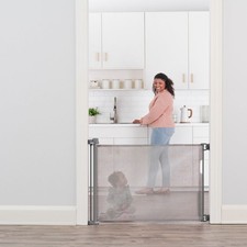 Retractable Baby Gate Extra Wide Pets Fence Walk Through for Doorway  Hallway