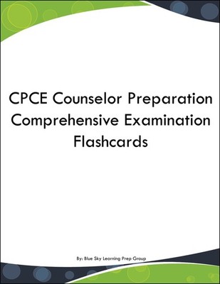 CPCE Counselor Preparation Comprehensive Examination Flashcards