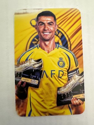 2024 World Football Stars Cristiano Ronaldo CR7 Al-Nassr Soccer Card  #155