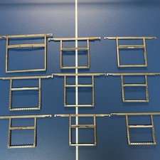 Kodak No. 4A 3 1/4" X 4 1/4"  4 X 5 Film Plate Developing Hangers Stainless LOT