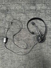 Microsoft Xbox 360 OEM Wired Original Chat Microphone Black In Great Condition