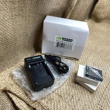 Wasabi Power Battery (2-Pack) and Charger for Ricoh DB-110