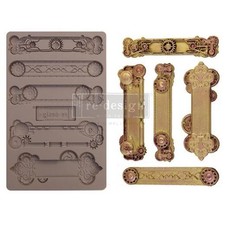 Prima re·design 5" x 8" Silicone Mould - Steampunk Plates