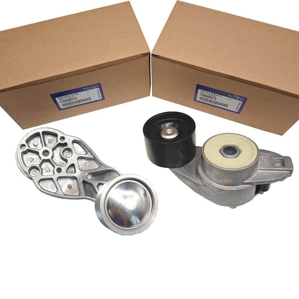 New Belt Tensioner & Idler Pulley Set for Volvo VNL D13 10.8L 11.9L 12.8L 14.9L - Image 3 of 4