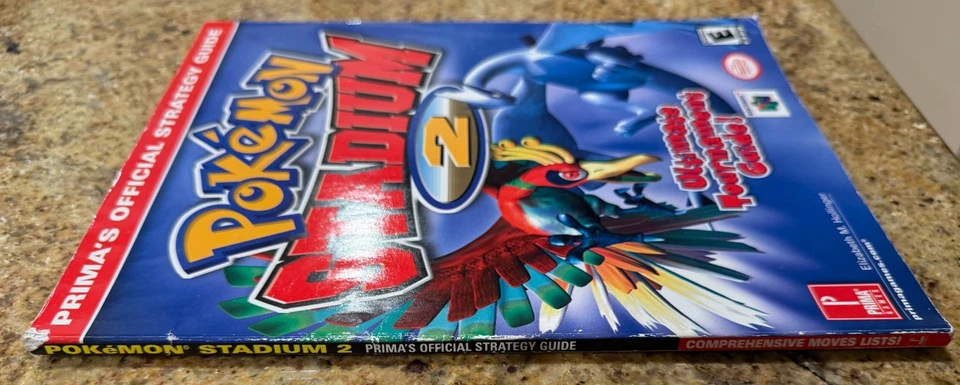 Pokemon Stadium 2 OFFICIAL Nintendo Player's Strategy Guide N64 - Image 2 of 3