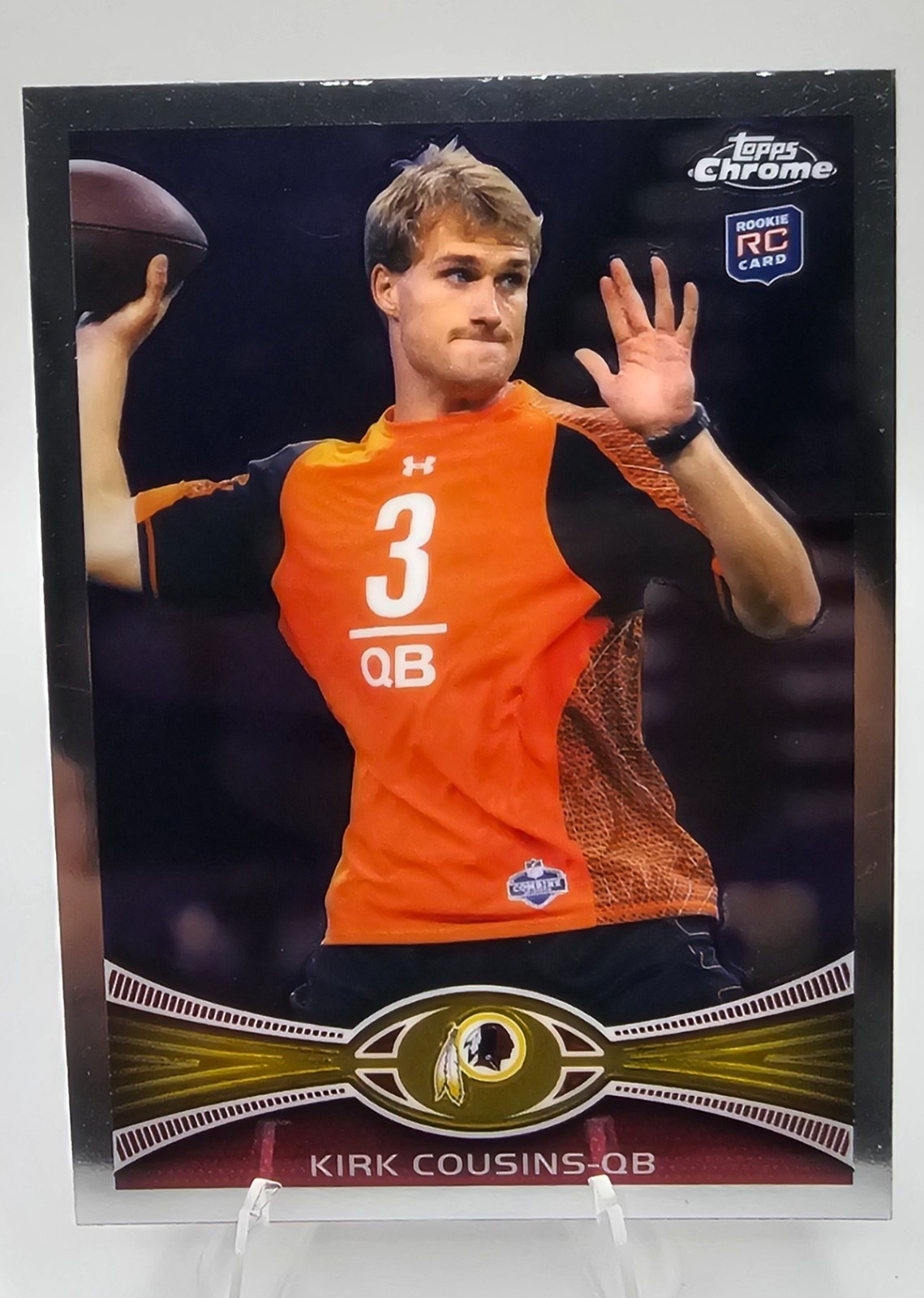 2012 Topps Chrome Kirk Cousins Rookie RC #146 Washington Commanders QB