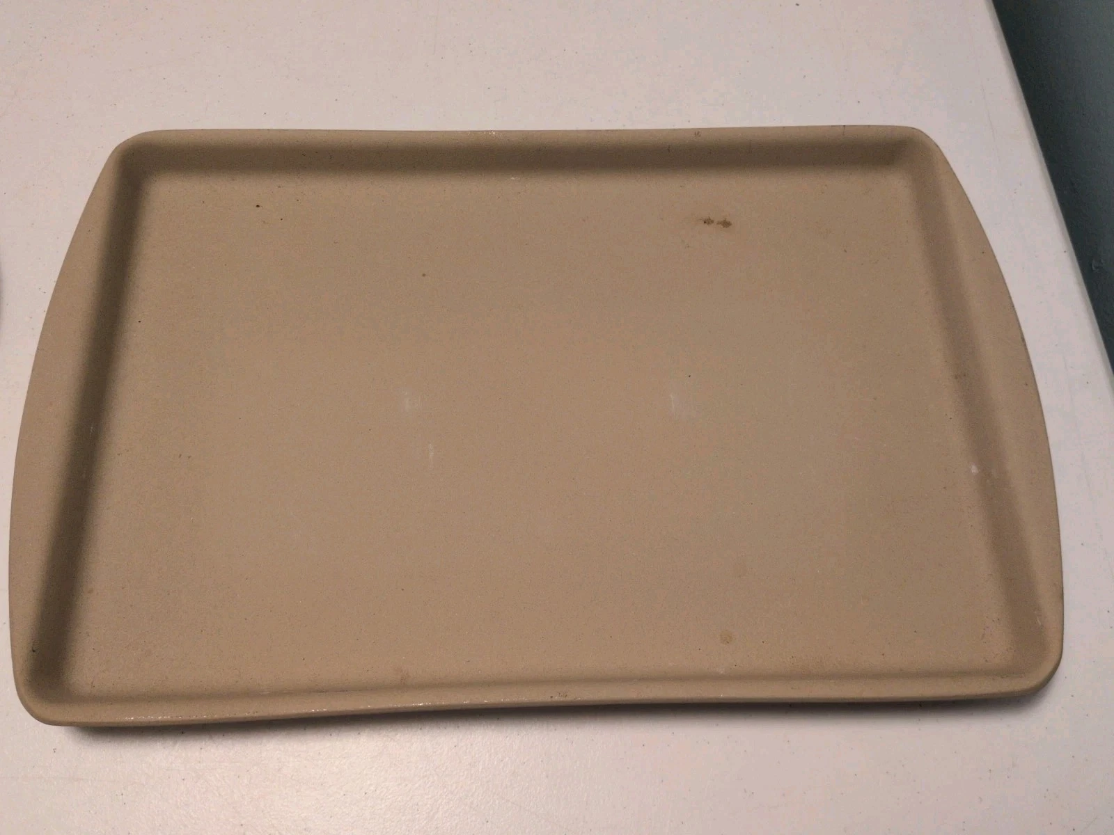 Pampered Chef Stoneware Large Bar Pan 11x17 Cookie Baking Sheet #1446 NEW No Box