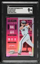 2018 Chronicles Contenders Optic Pink Prizm 20/25 Austin Hays #2 SGC 9 MINT 05up