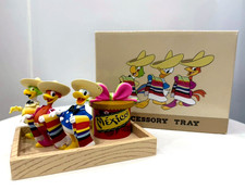 Disney Store The Three Caballeros Donald Panchito Jose Carioca Accessory Tray