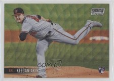 2021 Topps Stadium Club Chrome Wave Refractor Keegan Akin #79 04ac