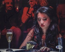 ANNIE Q SIGNED PHOTO 8X10 THE LEFTOVERS AUTOGRAPH MDMA BAS COA SEXY BABE 1