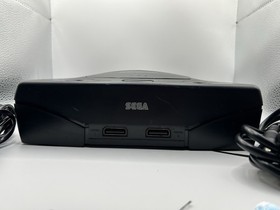 Sega Saturn Model MK-80000 Console With Controller and Cables Tested Working