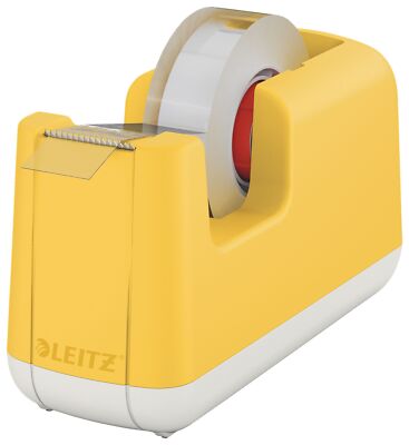 LEITZ 5367-00-19 5367 Klebeband-Tischabroller Cosy ABS-Kunststoff gelb matt