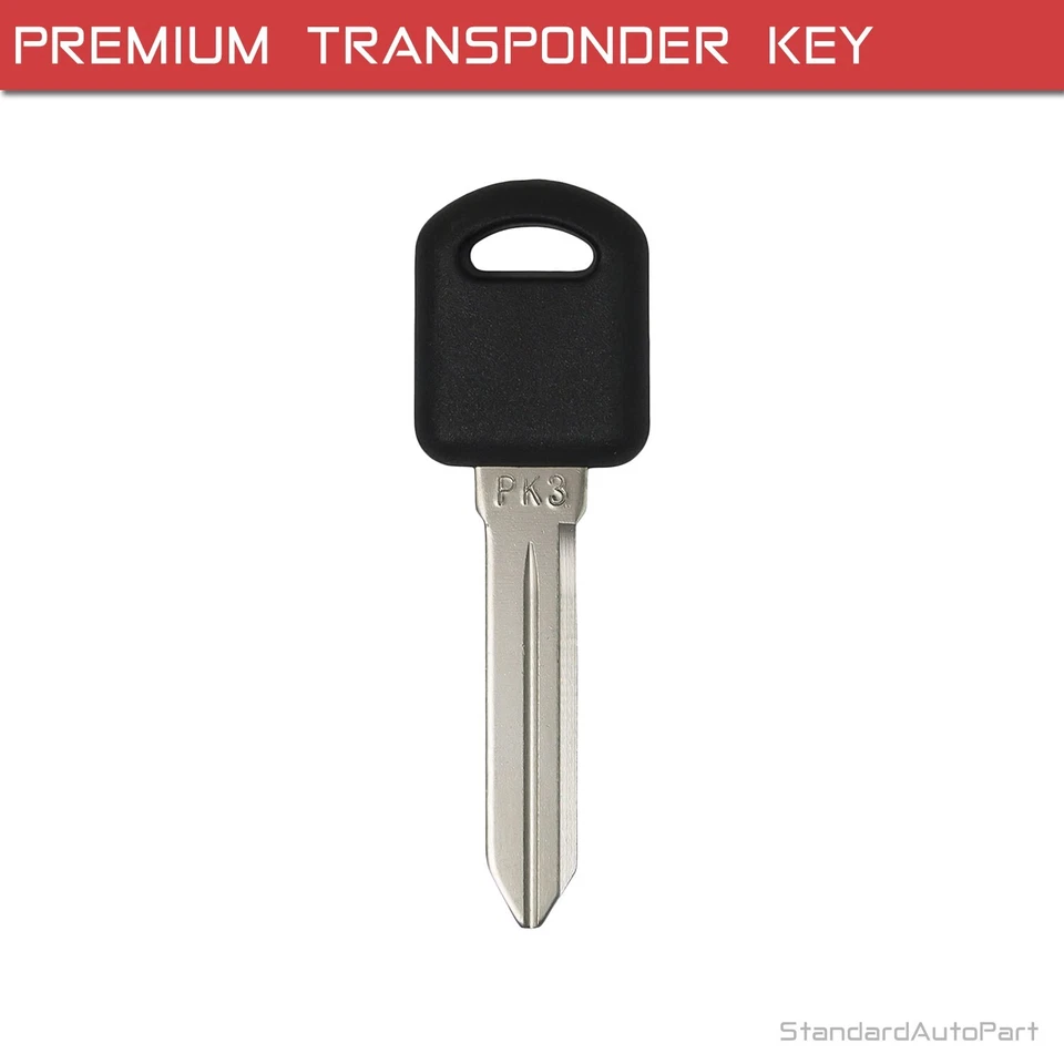 Transponder Chip Key for Chevrolet GMC Saturn Pontiac Oldsmobile B97PT PK3 B97 - Image 3 of 4
