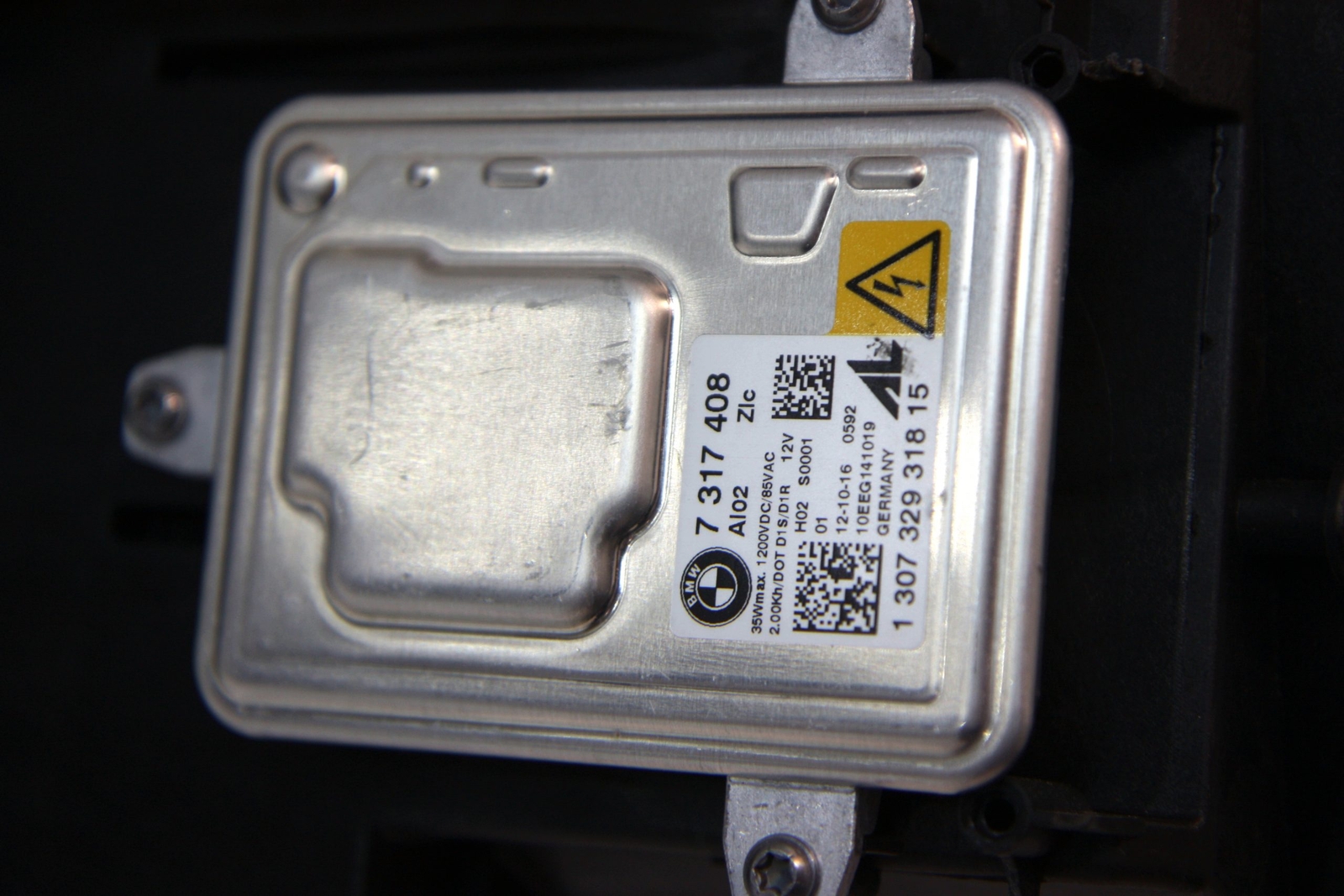 BMW OEM Front right headlight Bi-xenon 7460630 Cntrl unit 7317408