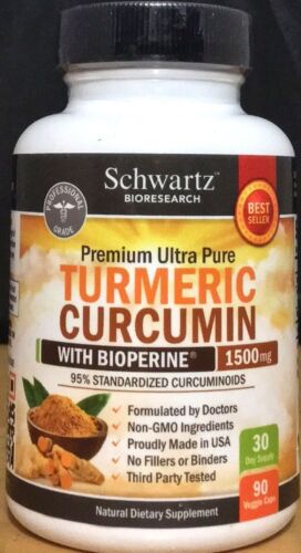 Schwartz-BioResearch-Premium-Ultra-Pure-Turmeric-Curcumin-1500-mg-90-Capsules