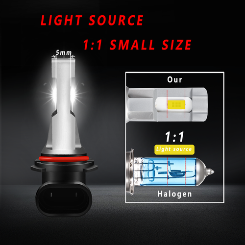 For Honda Accord Sedan 2006-2012 LED Headlight High Low Beam Fog Light Bulbs Kit - Picture 10 of 15