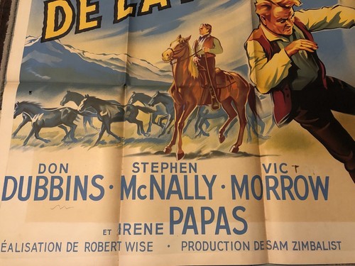 WESTERN AFFICHICHE Roger SOUBIE LA LOI DE LA PRAIRIE ROBERT WISE. James Cagney. - Photo 2/7