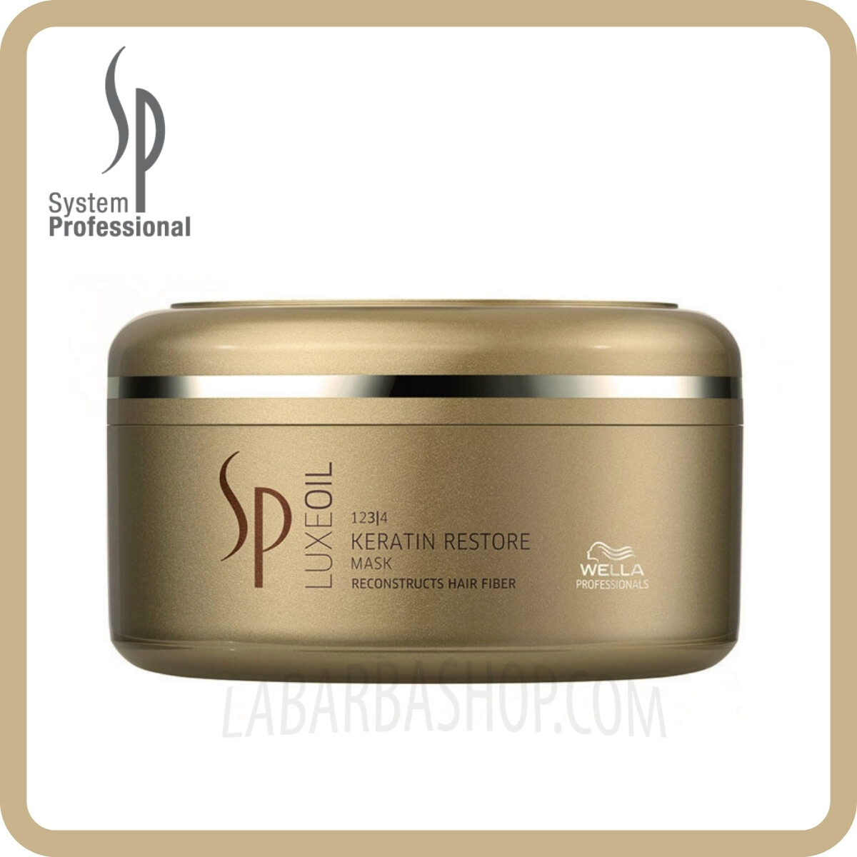 Wella SP Luxe Oil Maschera per Capelli Secchi Keratin Restore Mask 150ml