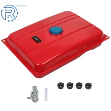 Universal 6.6 Gallon Secondary  Generator Petcock Filter Gauge Cap Gas Fuel Tank
