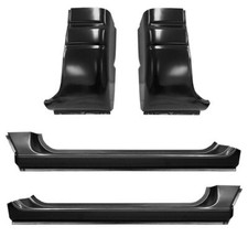 1994-2001 Dodge Ram Outer Rocker Panel Cab Corner 4 Piece Set 2 Door Std Cab