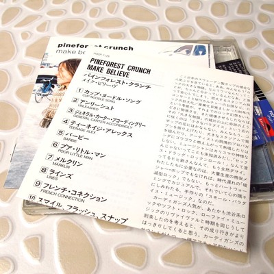 Pineforest Crunch - Make Believe JAPAN CD+2 Bonus Track W/OBI #111