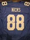 HAKEEM NICKS #88 AUTOGRAPH JERSEY NEW YORK GIANTS NFL