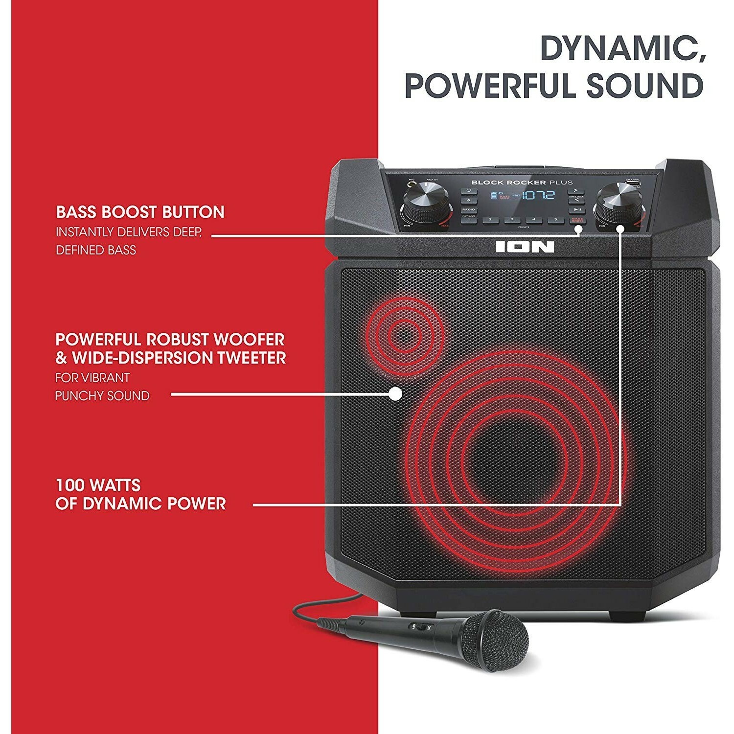 100w portable speaker